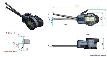 G313內(nèi)卡規(guī) 德國進(jìn)口精工，品質(zhì)與工藝的完美結(jié)合